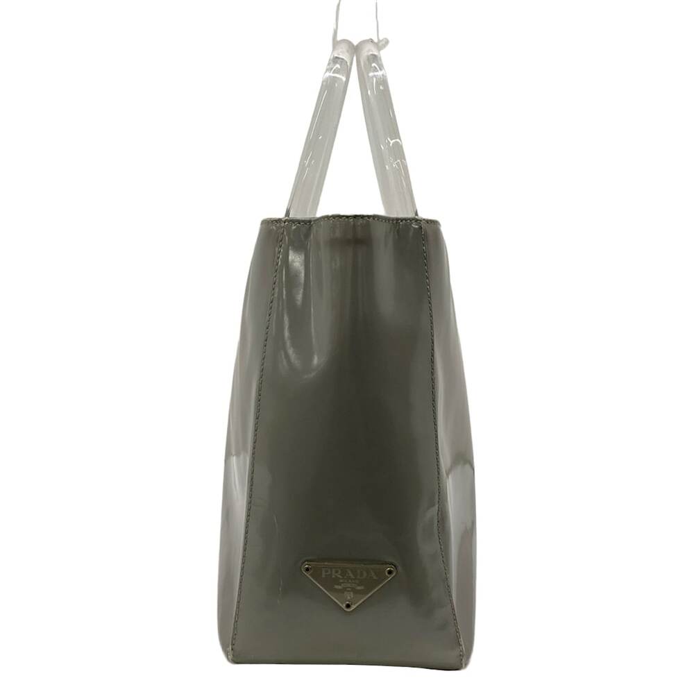 Prada Tote Bag Patent Leather Plastic - Picture 2 of 9
